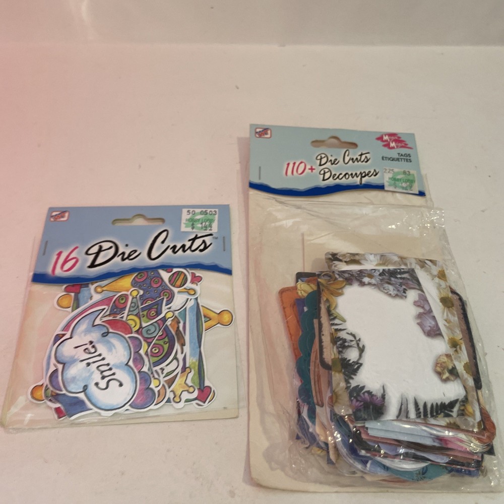 Lot Of Assorted Die Cuts For Crafts
