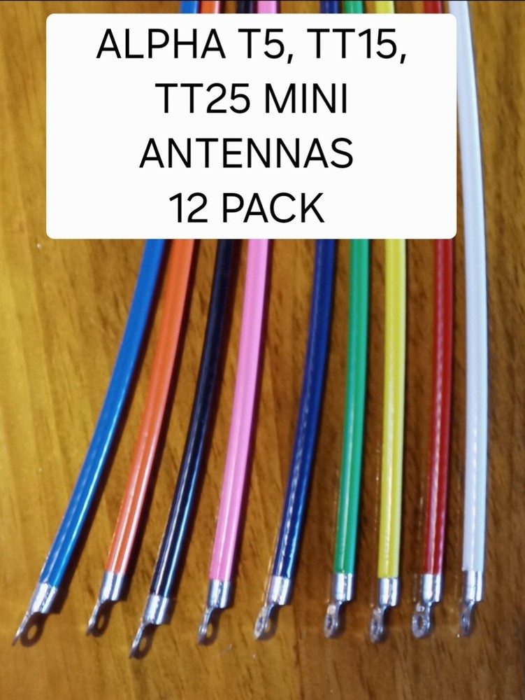 12 GARMIN MINI REPLACEMENT LONG RANGE ANTENNAS FOR ALPHA TT GPS TRACKING COLLAR