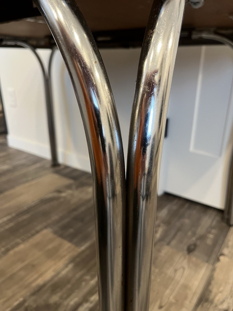 Vintage Yellow Formica Kitchen Table