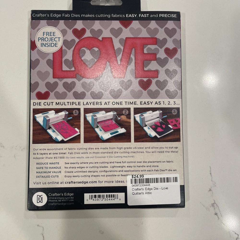Crafters Edge Fabric Dies Lot