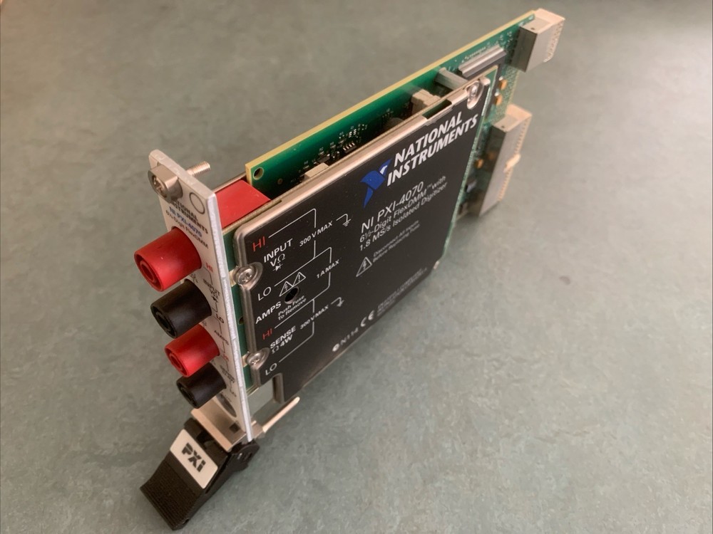 National Instruments NI PXI-4070 6.5-Digit FlexDMM Multimeter Module