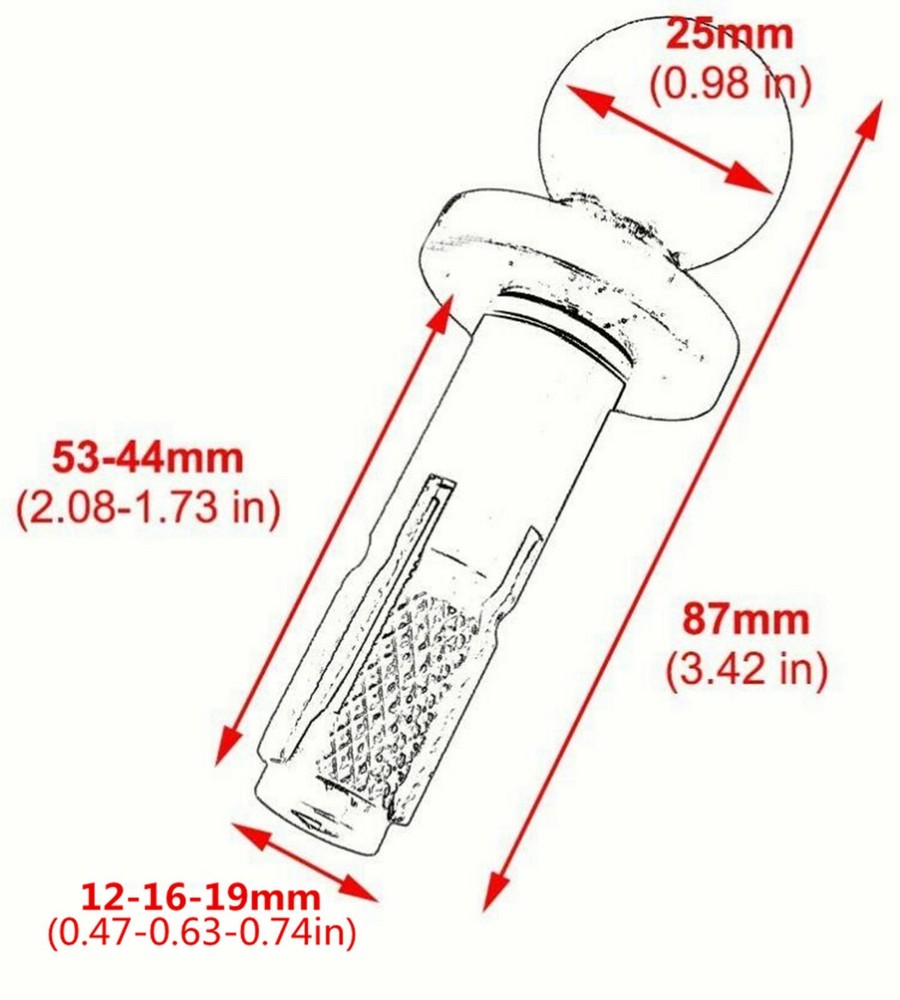 GPS Navigation Frame Phone Mount Holder Bracket Fork Stem Yoke 13-19MM