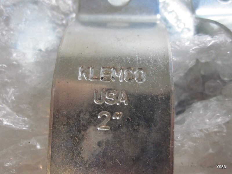 KLEMCO 2" Conduit Uni-Strut Strap clamp 14pcs