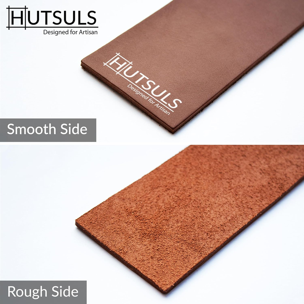 Brown Leather Strop with Compound - Get Razor-Sharp Edges with Stropping Kit,