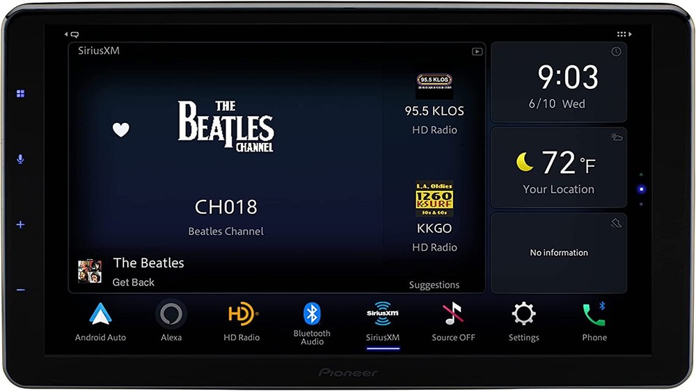 Pioneer DMH-WT8600NEX 10.1" Amazon Alexa, Android Auto, Apple CarPlay, Bluetooth