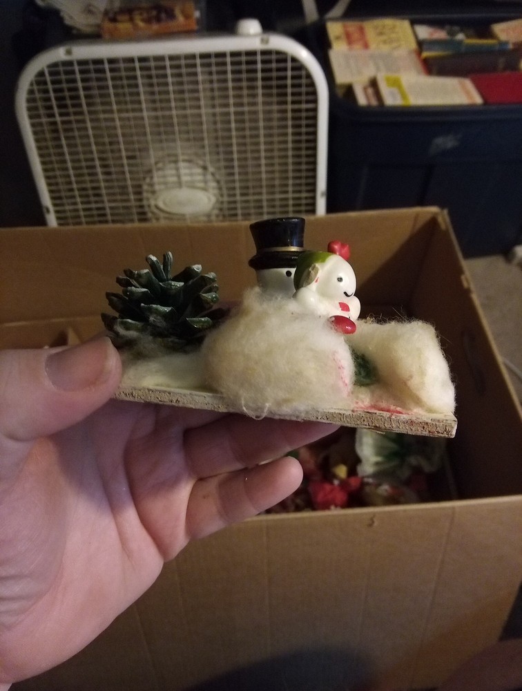 Handmade Christmas Scene Decoration