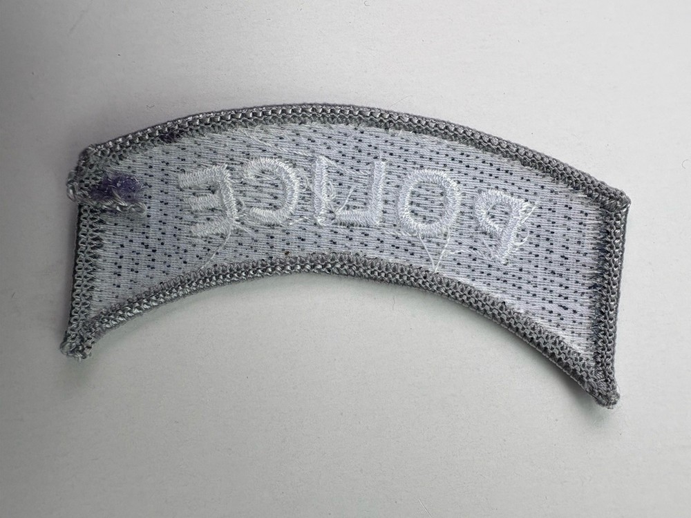 Police Rocker Patch