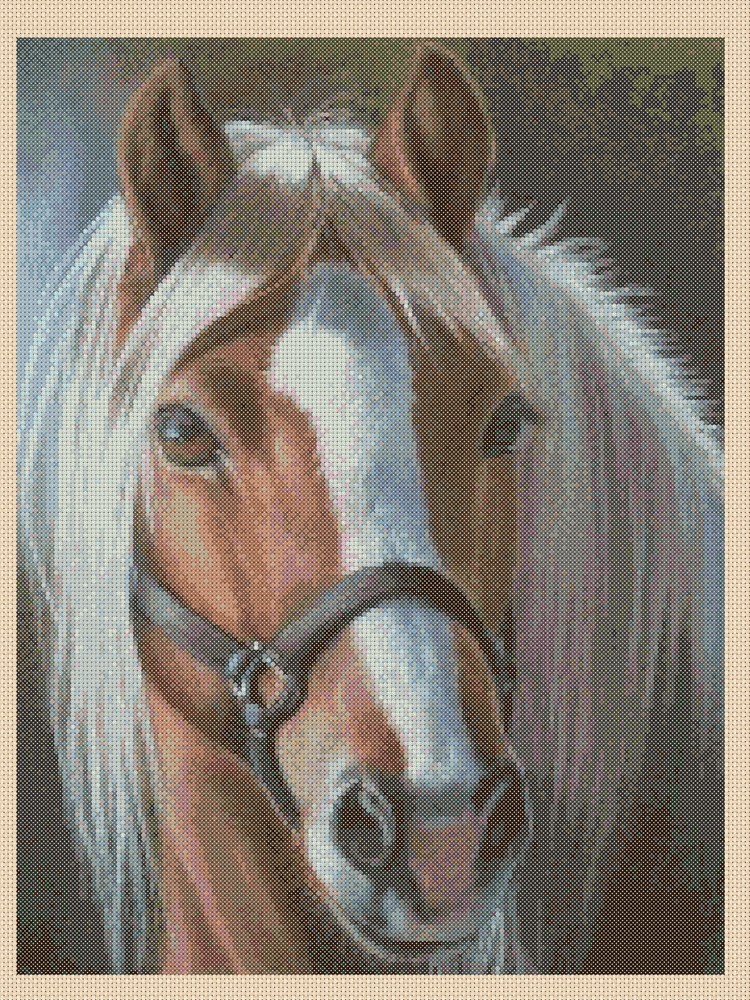 Pony Counted Cross Stitch CHART No. 2-443