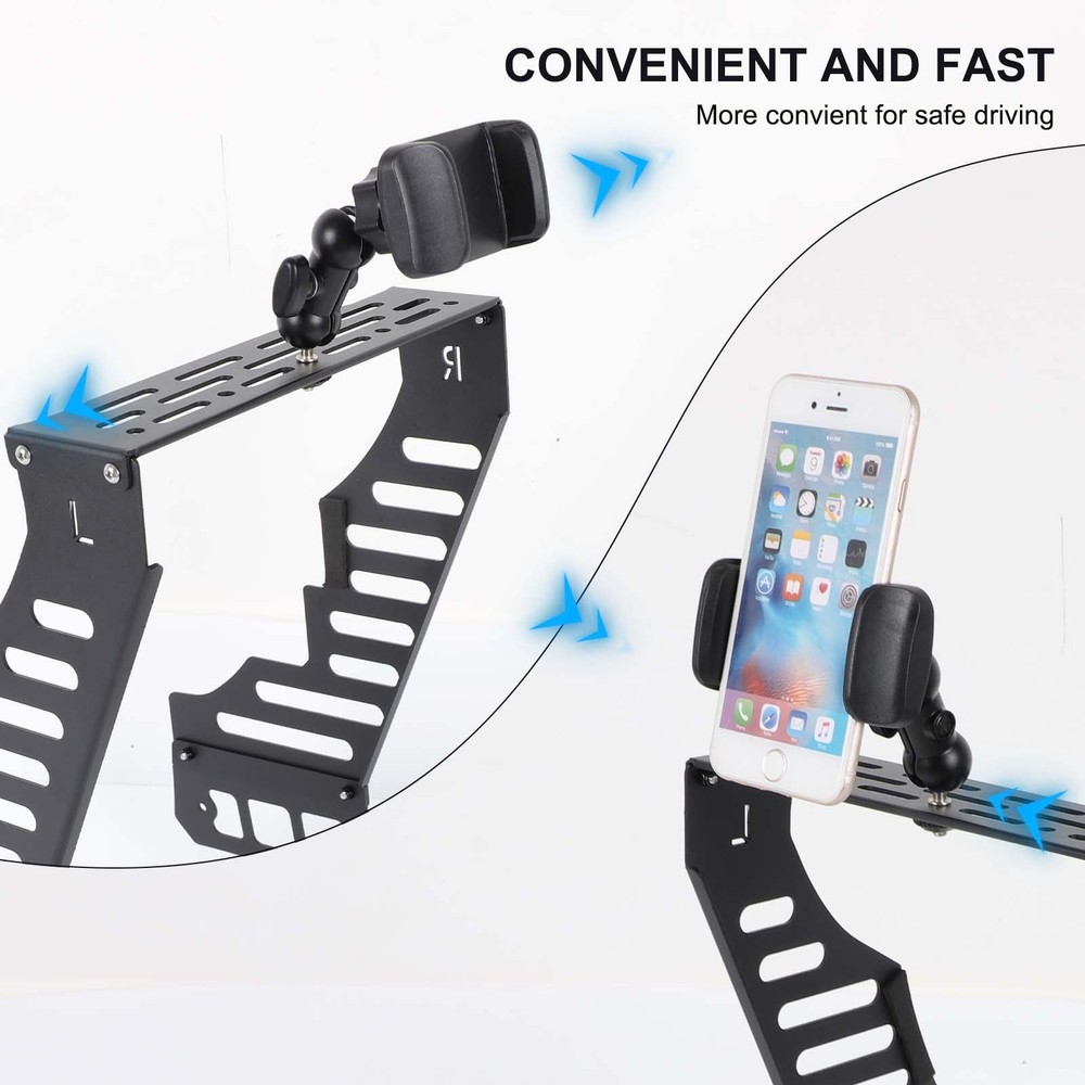 Multi-Functiona Central Dash Phone Holder Mount Stand For Nissan Frontier 09-17