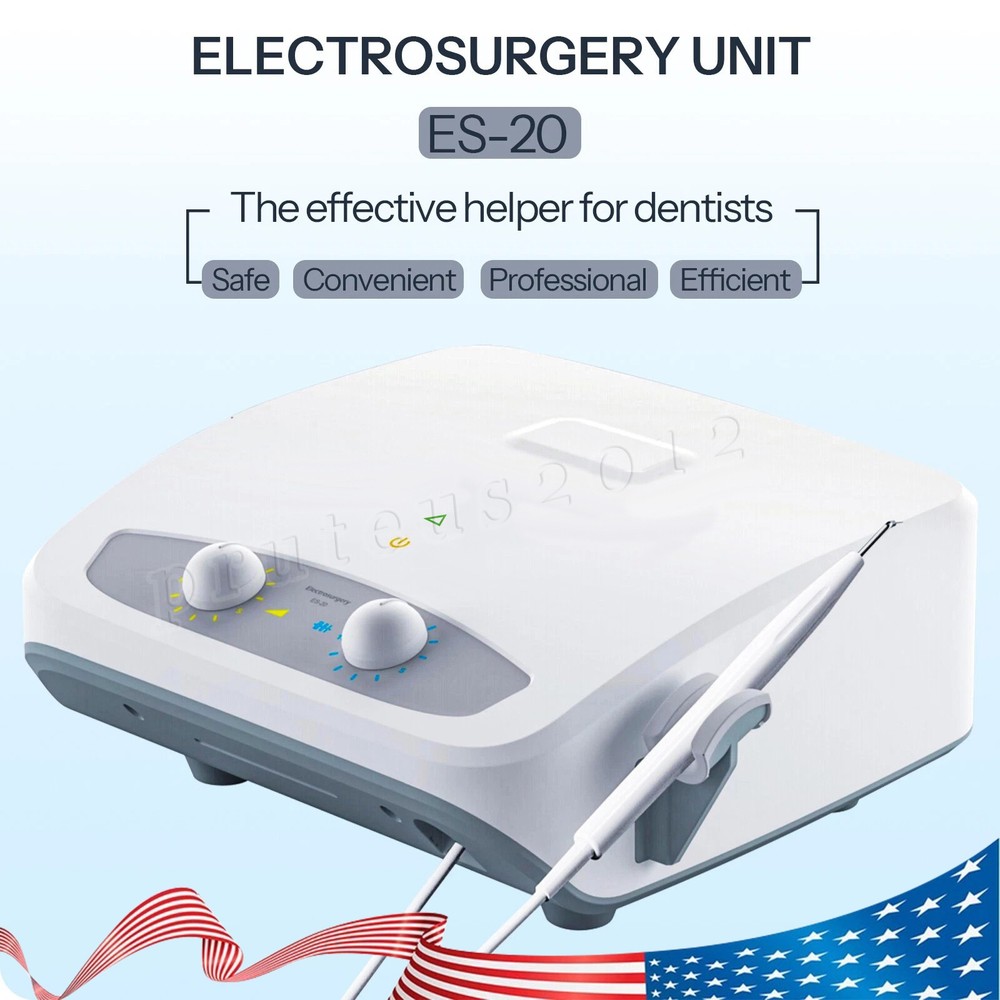 Dental Electro Electrosurgery Unit Machine High Frequency Electric 7pcs Tips