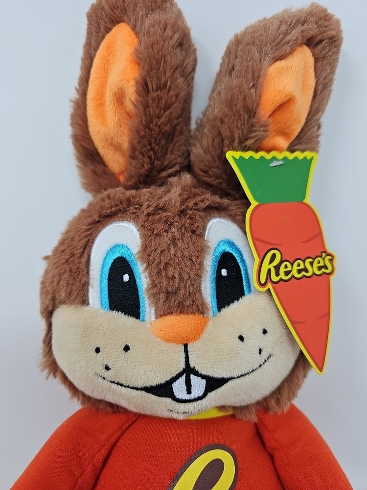 Reeses Hersheys Candy Reester Bunny Plush 16 inch New With Tag