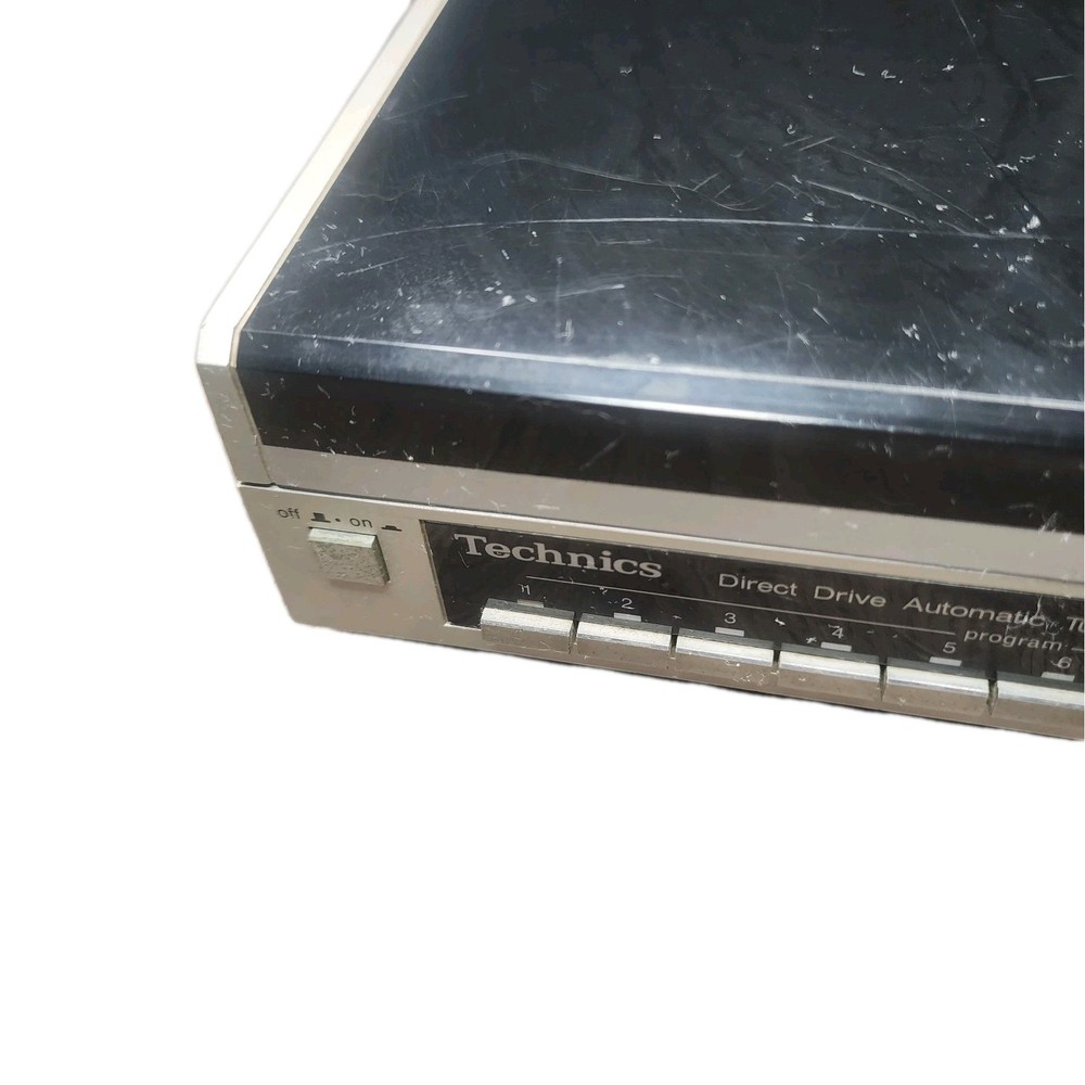 Technics SL-6 Linear Tracking Turntable Fully Automatic Direct Drive - Tested