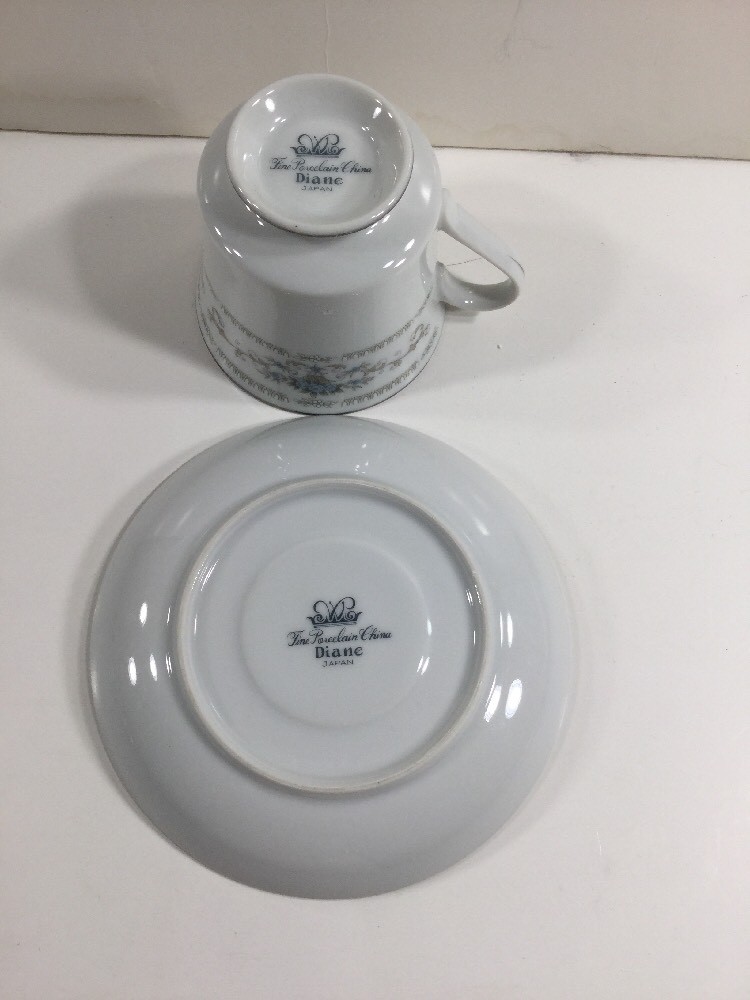 DIANE Pattern Cup & Saucer Sets by Wade, Japan Replacements