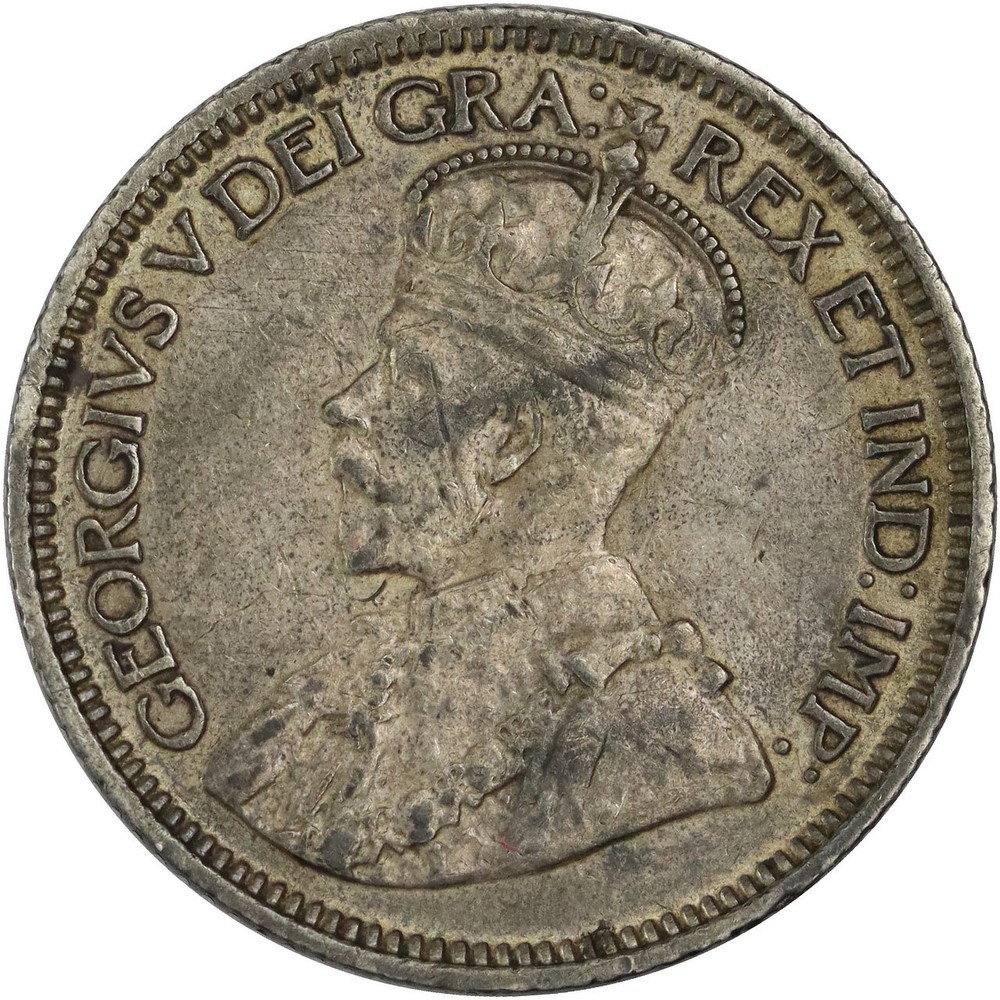 1936 Canada Silver 10 Cents