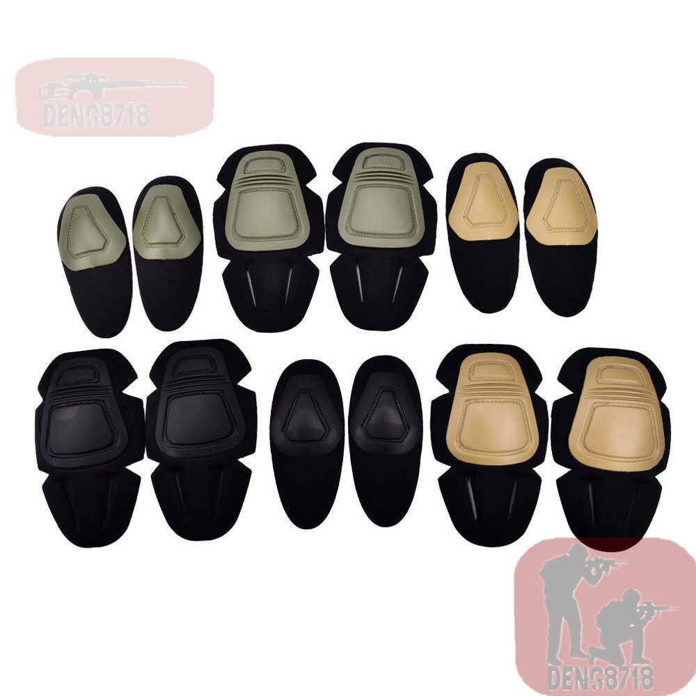 Tactical Combat Elbow Knee Pads Insert G3 CS Training SWAT Protective Gear