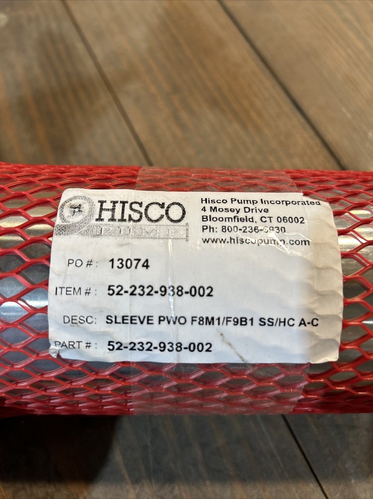 Hisco Pump 13074 52-232-938-002 (SP66)