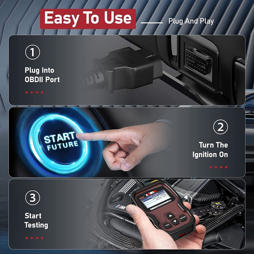 ANCEL JP700 JOBD OBD2 Japanese Scanner Code Reader Check Engine Diagnostic Tool