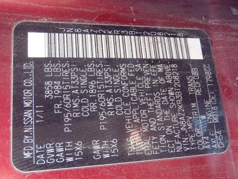 Theft-Locking Keyless Entry Control Module Fits 2009-2014 Nissan Cube 16763
