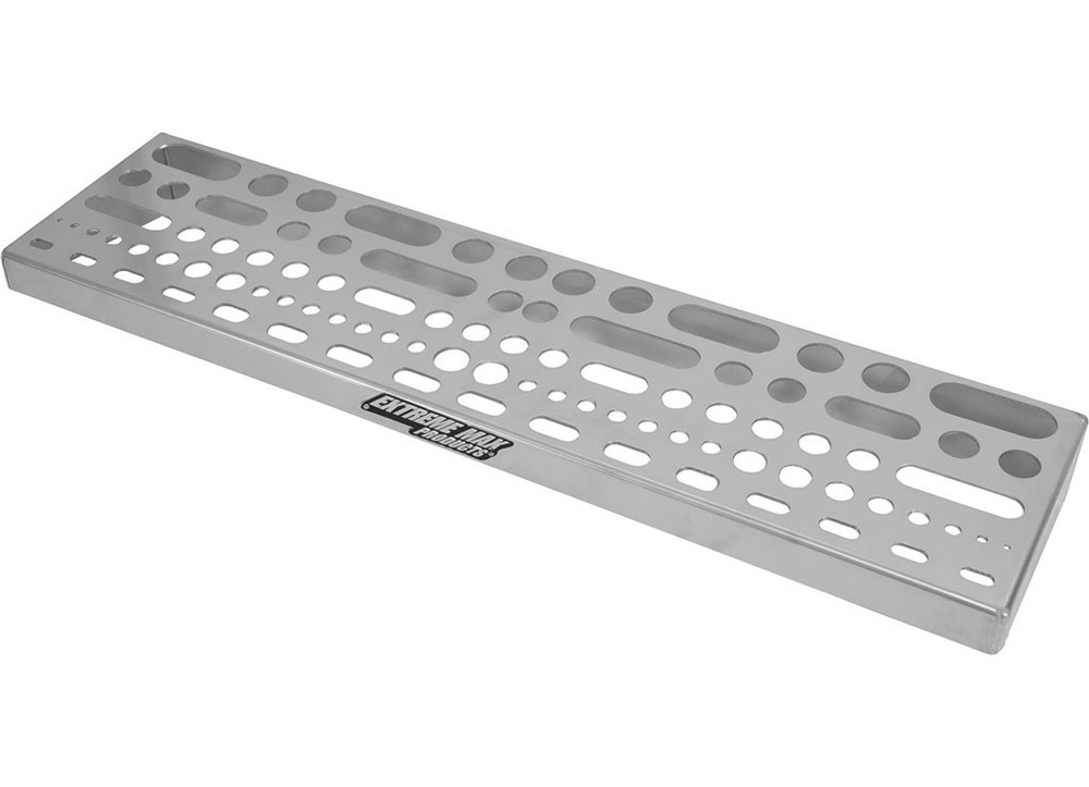 Extreme Max 5001.6661 Wall-Mount Aluminum Tool Organizer - Silver