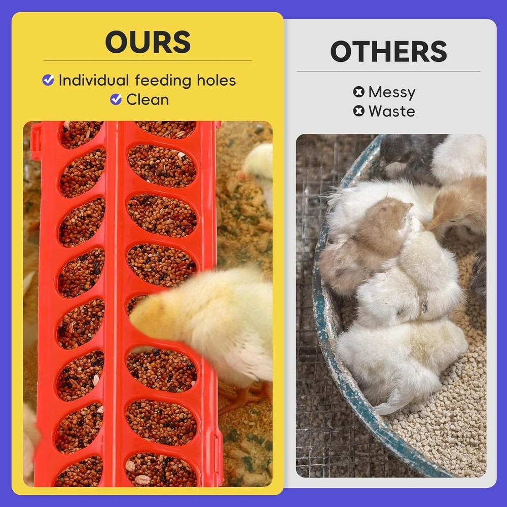 Durable 5-in-1 Chicken Brooder Box: Waterproof and Breathable, Modern Design