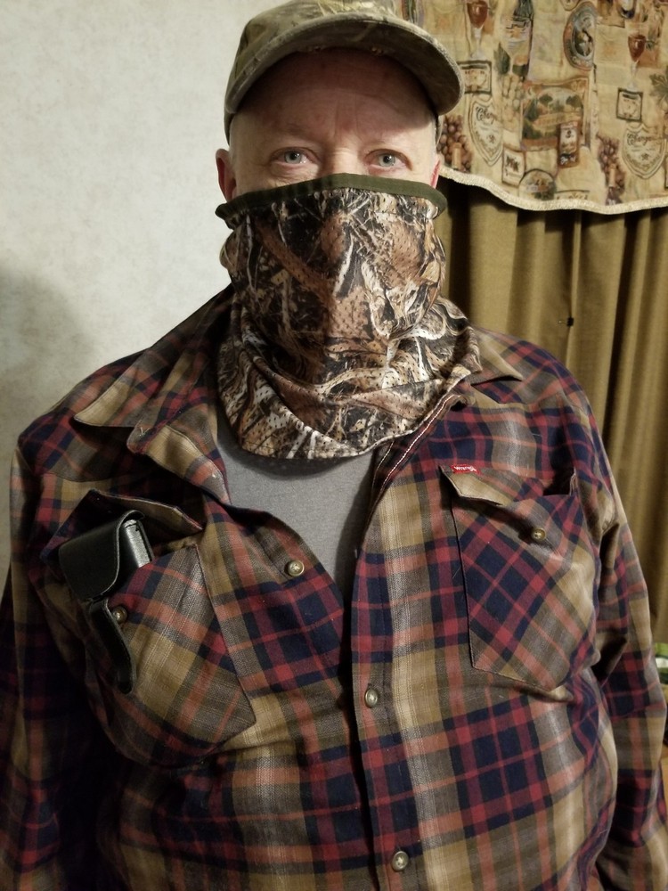 Turkey Camo Face Mask
