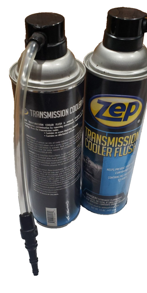 ZEP transmission cooler flush 15oz 2 cans
