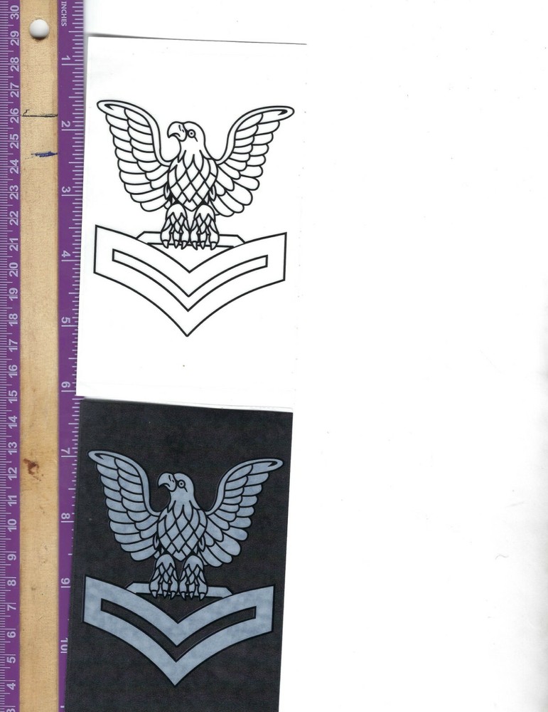 2ND CLASS PETTY OFFICER STICKER DECAL