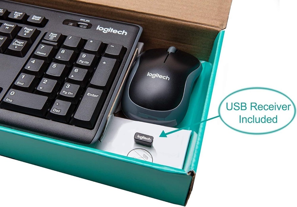 Logitech MK270 Wireless Keyboard and Mouse Combo