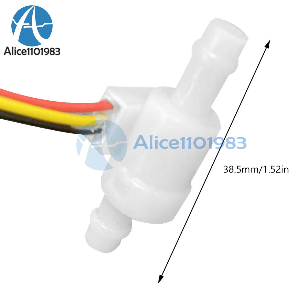 DC3/5/24V Water Flow Sensor Pulse Signal Output Mini Coffee Machine Level Sensor