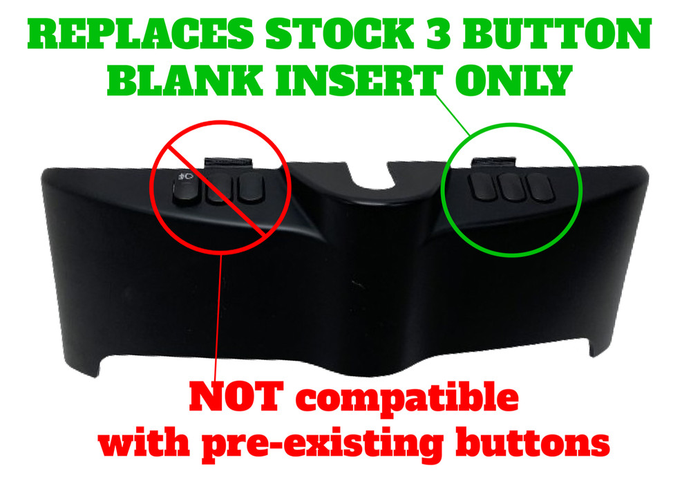 One Auxiliary Momentary Button Switch Panel . 14 - 23 Harley Davidson Touring