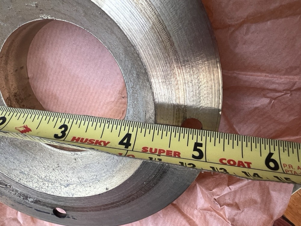2 5" Floor Flange Solid Brass Fits 2" Tubing Bracket |