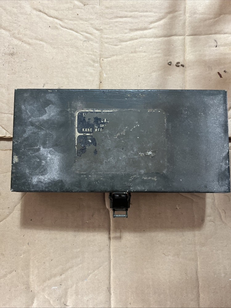 military box metal
