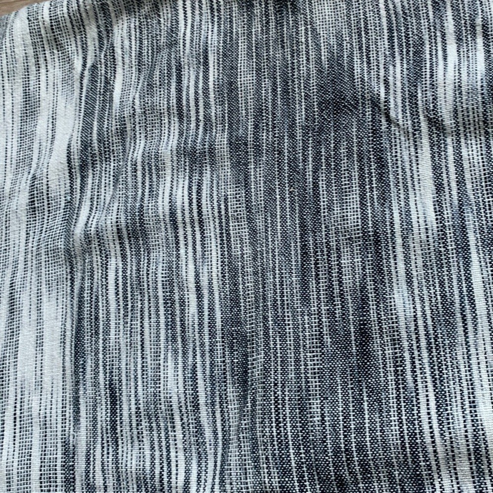 Haven striped accent pillowcase cover