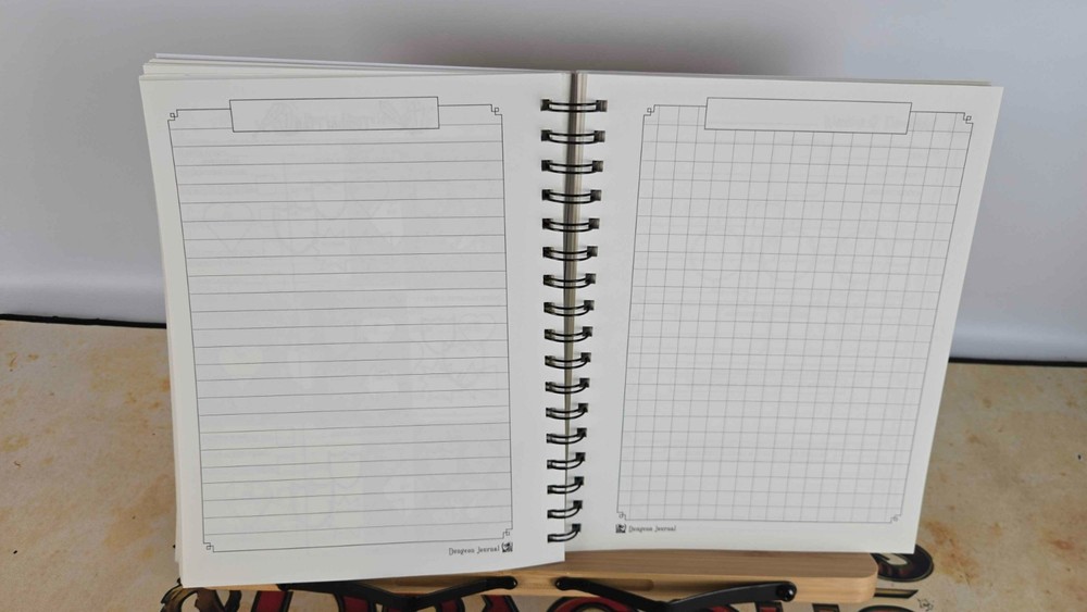 The Game Master's Dungeon Journal - DnD Dungeon Master Notebook - Blue