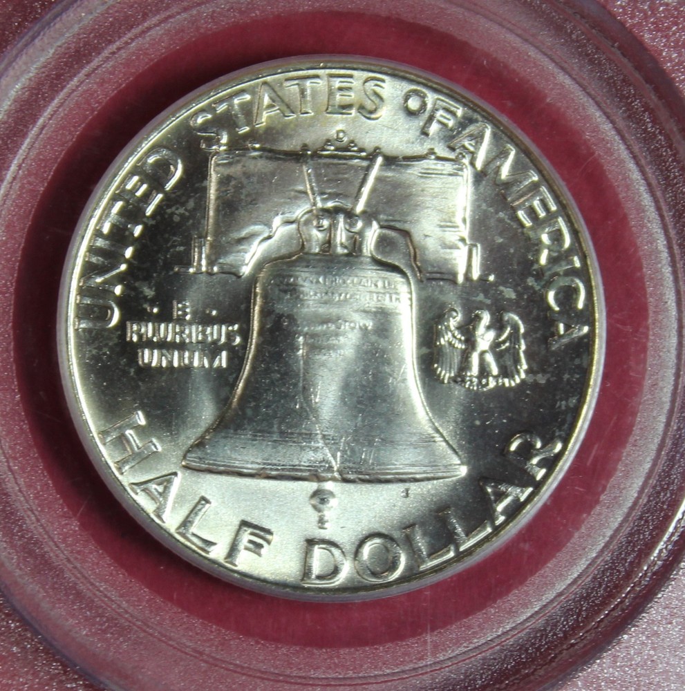1963-D FRANKLIN HALF DOLLAR PCGS MS65