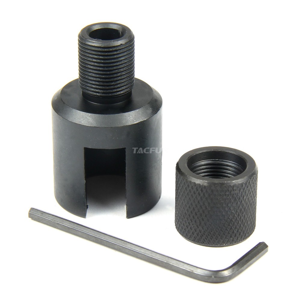 Ruger 1022 Muzzle Brake Adapter 1/2x28 TPI + .750 Thread Protector