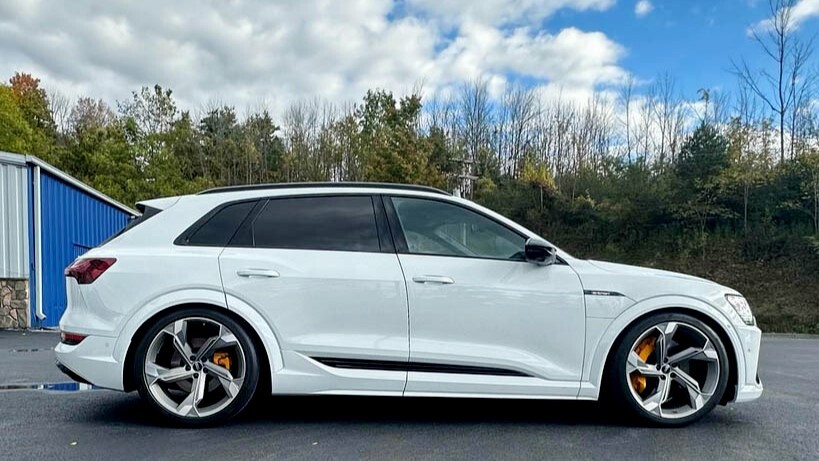 AUDI ETRON EVOLUTION LOWERING LINKS (ADVANCED PRECISION ADJUSTMENT) MODULE