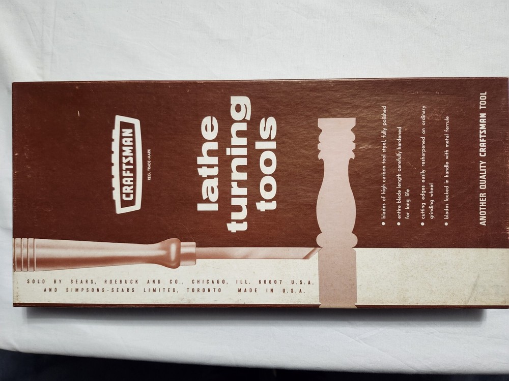 DREMEL Moto-Lathe Model 700 & CRAFTSMAN Lathe Turning Tools Set