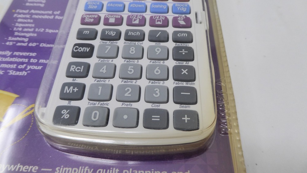 Quilter’s FabriCalc Quilt Design & Fabric Estimator NEW *READ DESCRIPTION*