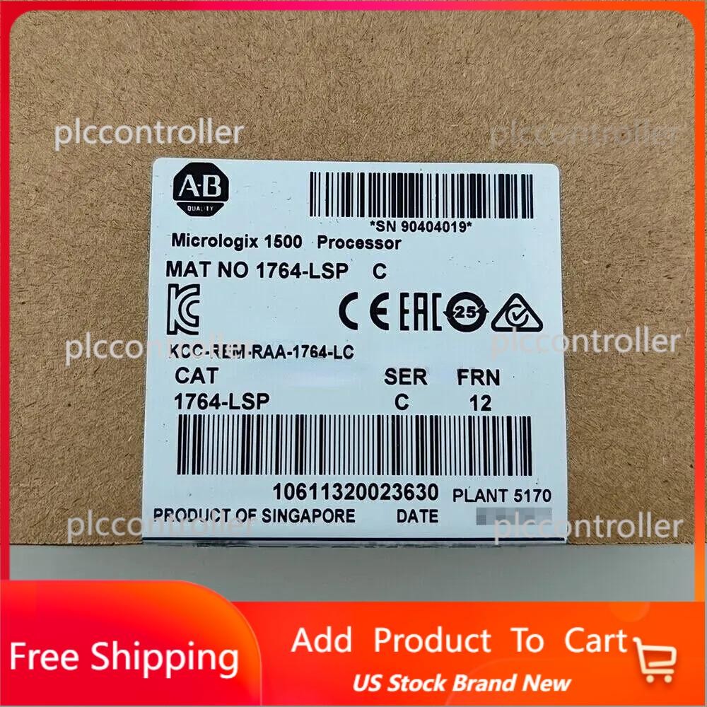 New Sealed Allen-Bradley 1764-LSP AB SER C MicroLogix 1500 Processor Module