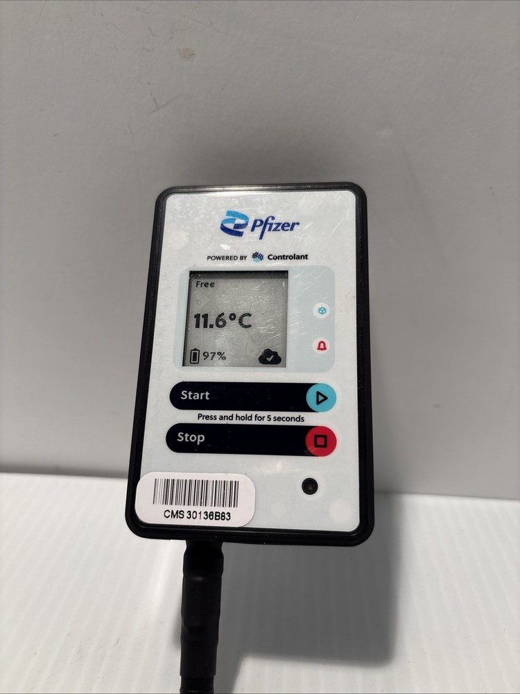 Pfizer Real-Time Logger CMS 30136B83 Controlant (74)