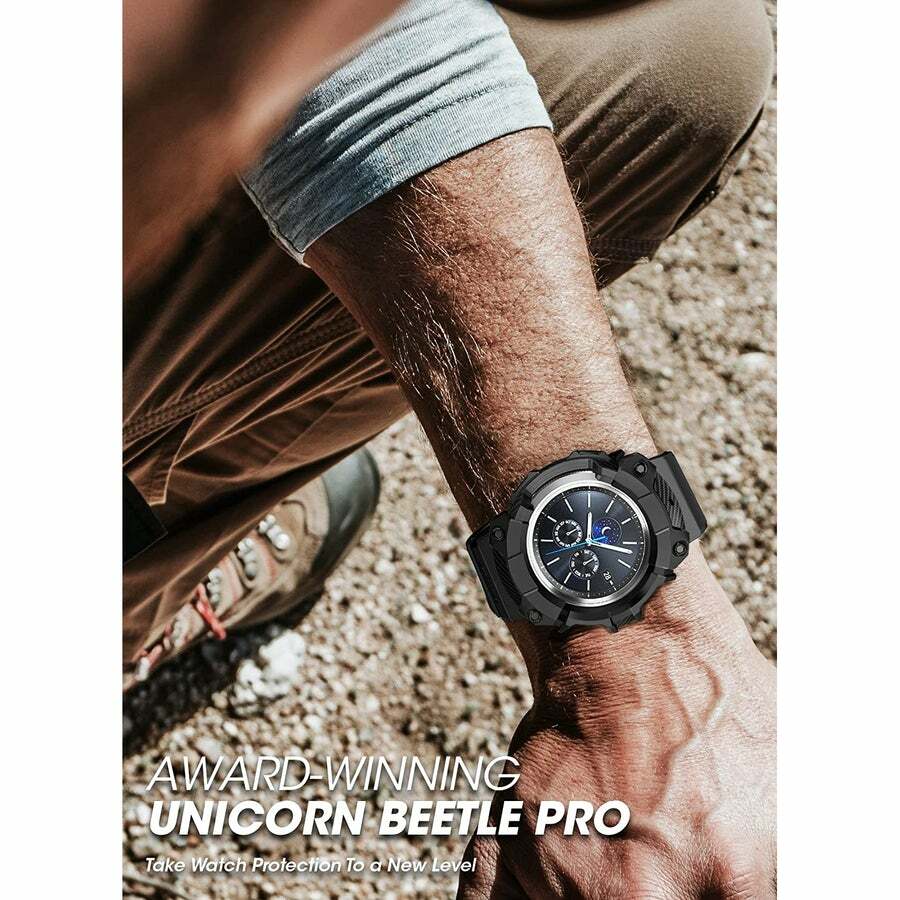 SUPCASE For Galaxy Watch 4 Classic [46mm] 2021 Release, Rugged Protective Case
