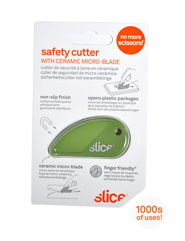Slice Safety Cutter with Ceramic Micro Blade