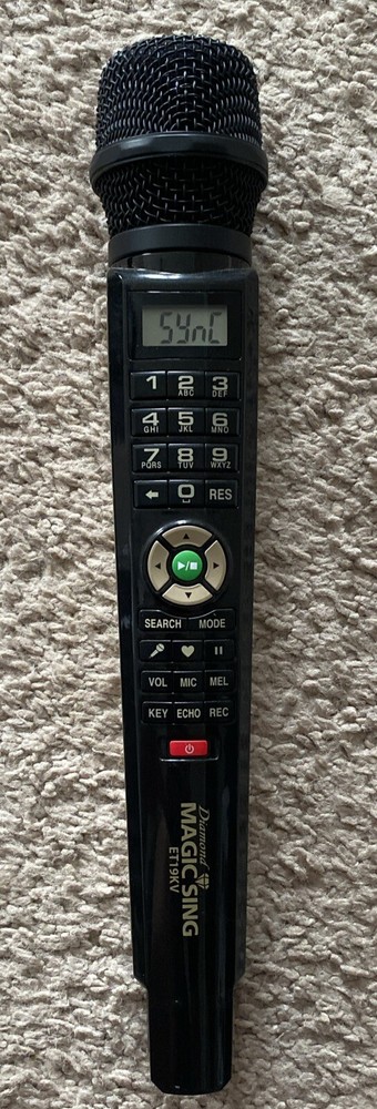 Diamond Magic Sing ET19KV Wireless Karaoke Replacement/add On Microphone Works