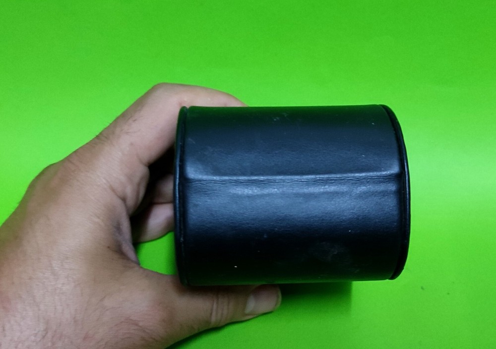 BALMAIN Watch Box Black Empty Case Elegant Presentation Storage Display Box