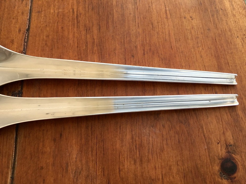 Mid Century Modern Silver Flatware, Serving Set by Lino Sabattini Italy, Milan