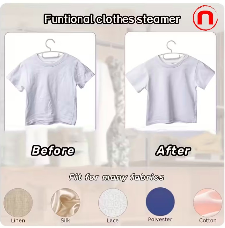 👕 Mini Portable Steam Iron 🏠