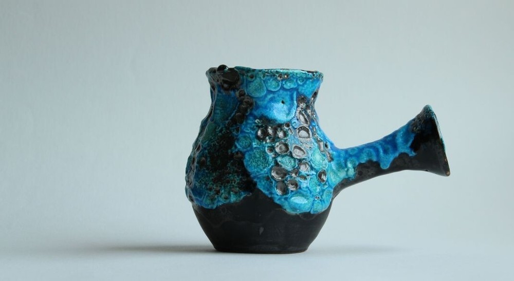 Charles Cart's ceramic sauce pot