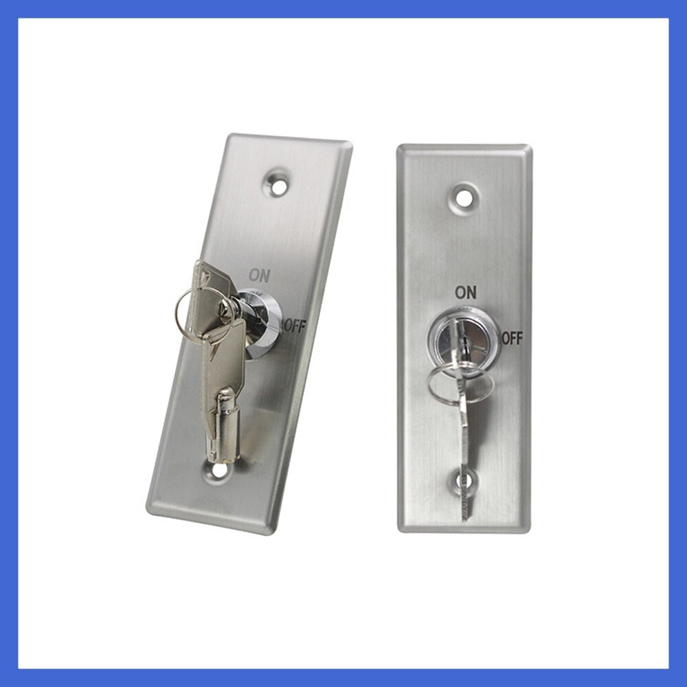 115*40 Stainless Single/Double Pole Emergency Access Control Switch With Key