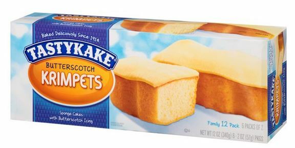 Tastykake Butterscotch Krimpets